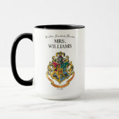 Mug Harry Potter | Blason de Poudlard Enseignant Perso (Gauche)