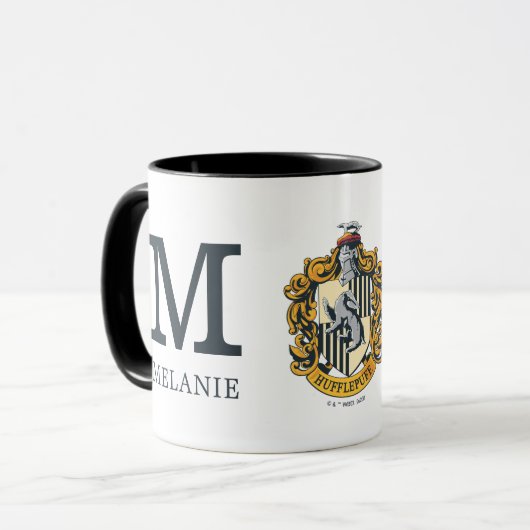 Mug Harry Potter | Blason de Poufsouffle (Devant gauche)