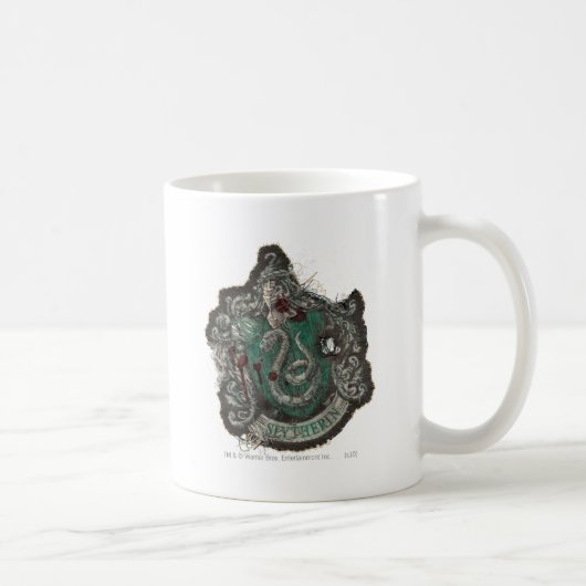 Mug Harry Potter | Blason de Serpentard - Vintage (Droite)