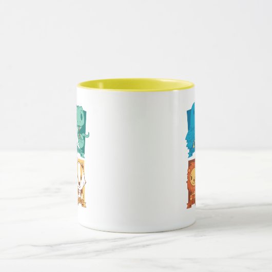 MUG HARRY POTTER™ | CARTOON HOGWARTS™ MAISONS (Centre)