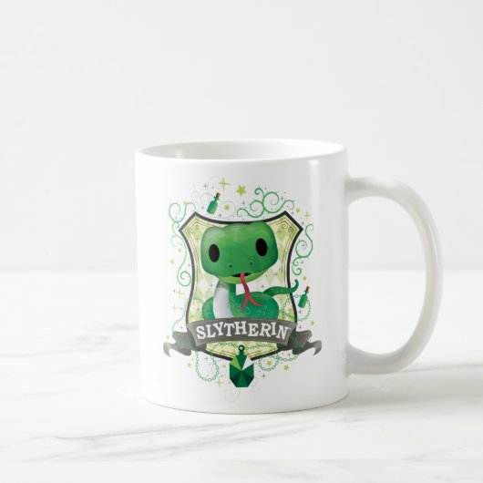 Mug Harry Potter | Charmant blason SLYTHERIN™ (Droite)
