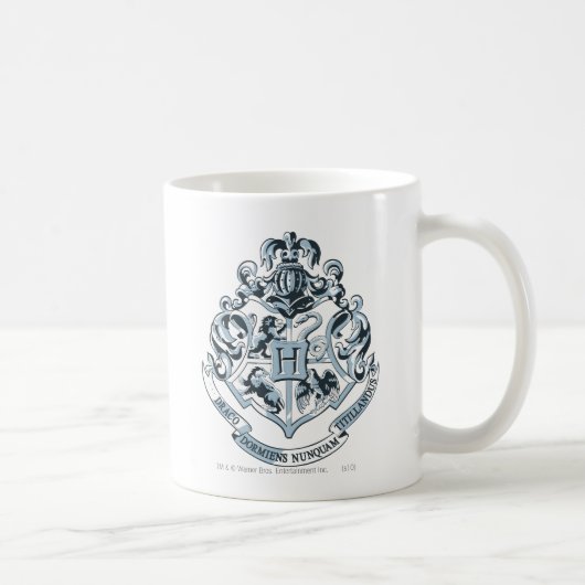 Mug Harry Potter| Cimier de Poudlard - Bleu (Droite)