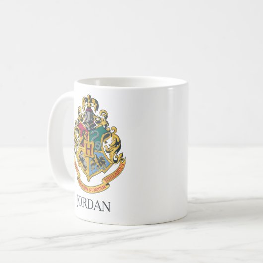 Mug Harry Potter | Cimier de Poudlard - Couleur complè (Devant gauche)