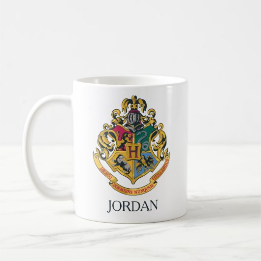 Mug Harry Potter | Cimier de Poudlard - Couleur complè (Gauche)