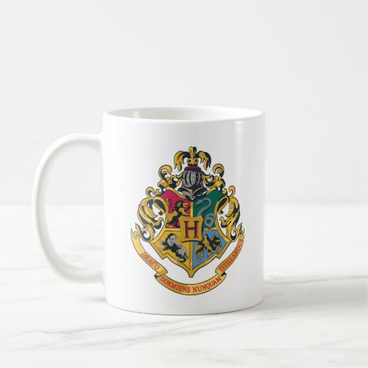 Mug Harry Potter | Cimier de Poudlard - Couleur complè (Gauche)