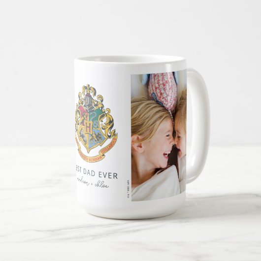 Mug Harry Potter | Cimier de Poudlard - Meilleur papa (Devant droit)
