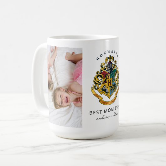 Mug Harry Potter | Cimier de Poudlard - Meilleure mama (Devant gauche)