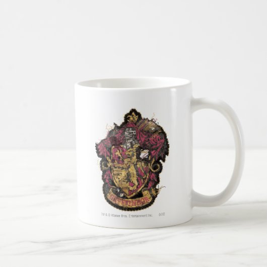 Mug Harry Potter| Crête de Gryffindor - Détruit (Droite)