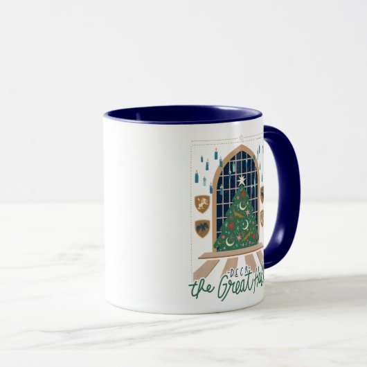 Mug Harry Potter | Deck the Great Hall (Devant droit)