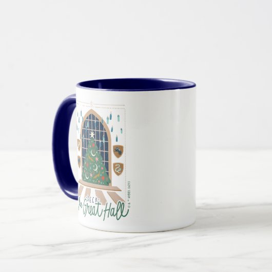 Mug Harry Potter | Deck the Great Hall (Devant gauche)