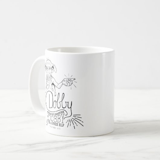 Mug Harry Potter | Dobby N'A Pas De Maître (Devant gauche)