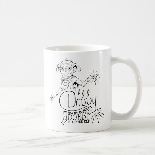 Mug Harry Potter | Dobby N'A Pas De Maître (Droite)