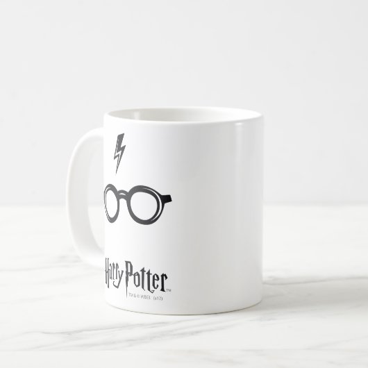 Mug Harry Potter | Éclair de voiture et lunettes (Devant gauche)