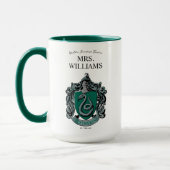 Mug Harry Potter | Enseignant Slytherin Personnalisé (Gauche)