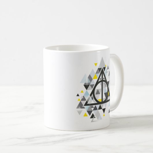 Mug Harry Potter | Geometric Deathly Hallows (Devant droit)