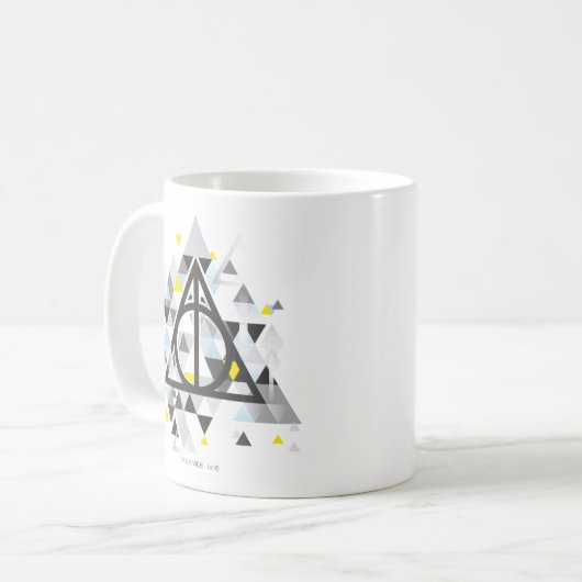 Mug Harry Potter | Geometric Deathly Hallows (Devant gauche)