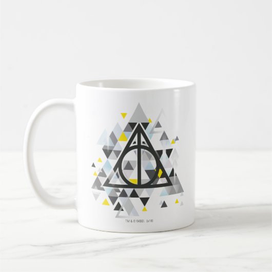 Mug Harry Potter | Geometric Deathly Hallows (Gauche)