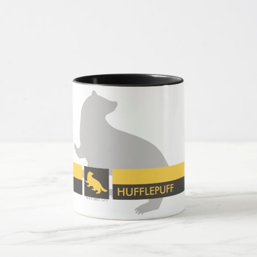 Mug Harry Potter| Graphique de la Hufflepuff House Pri (Centre)