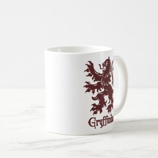 Mug Harry Potter| Graphique de Lion Gryffindor (Devant droit)