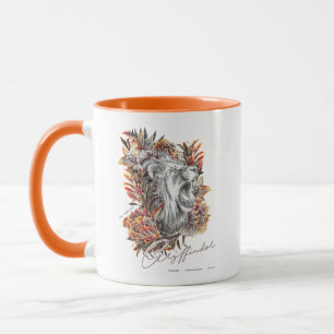 Mug HARRY POTTER™ GRYFFINDOR™ Floral Graphisme