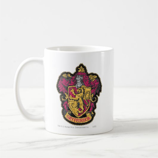 Mug Harry Potter | Gryffindor House Crest (Gauche)