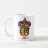 Mug Harry Potter | Gryffindor House Crest (Gauche)