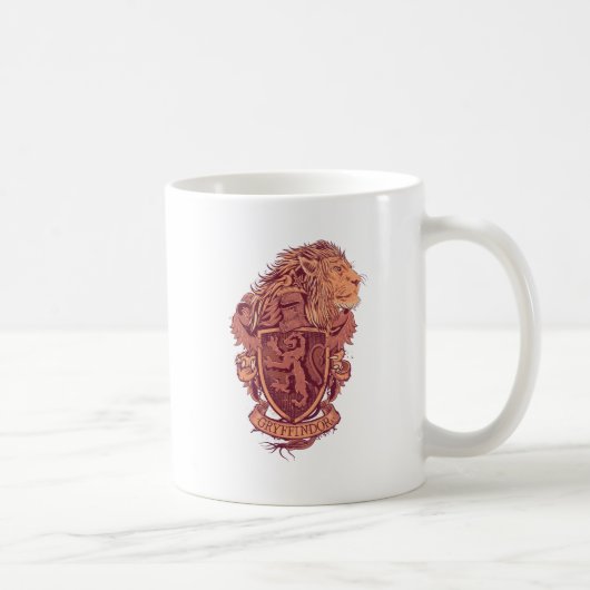 Mug Harry Potter | Gryffindor Lion Crest (Droite)