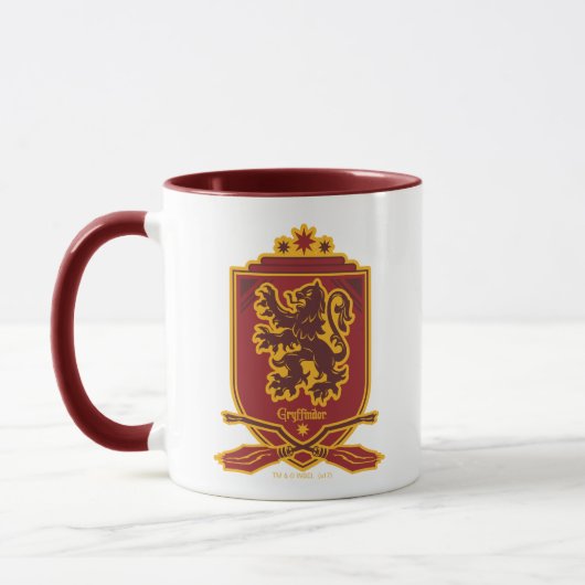 Mug Harry Potter | Gryffindor QUIDDITCH™ Crest (Gauche)