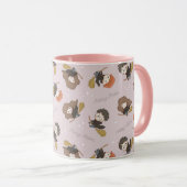Mug HARRY POTTER™, Hermione & Ron Flying Motif (Devant droit)