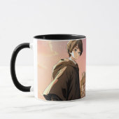 Mug HARRY POTTER™ Hermione & Ron HOGWARTS™ Scène d'ani (Gauche)