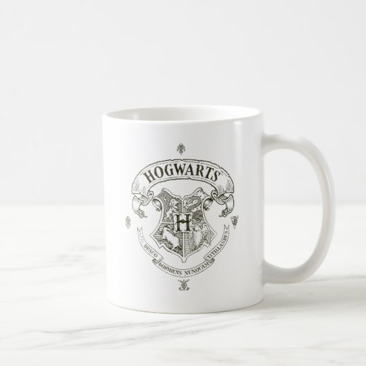 Mug Harry Potter | Hogwarts Banner Crest (Droite)