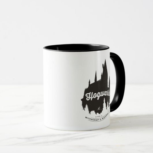 Mug Harry Potter | HOGWARTS™ Castle Typographie (Devant droit)