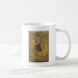 Mug Harry Potter   Hufflepuff Crest Spray Paint