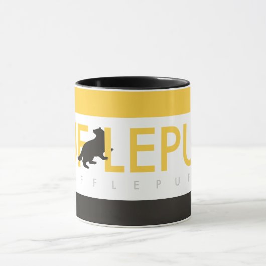 Mug Harry Potter | Hufflepuff House Pride Logo (Centre)