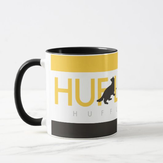 Mug Harry Potter | Hufflepuff House Pride Logo (Gauche)