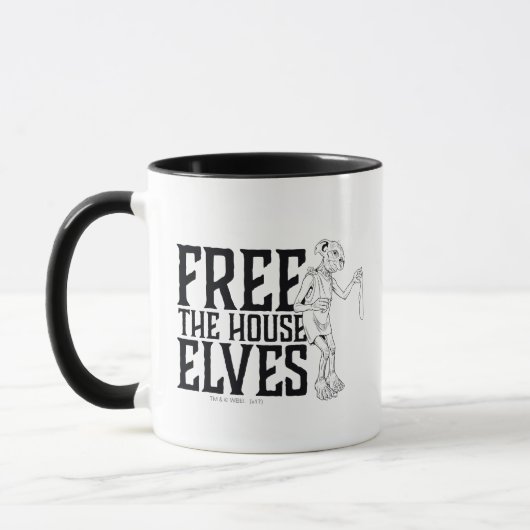 Mug Harry Potter | Libérez La Maison Elves (Gauche)
