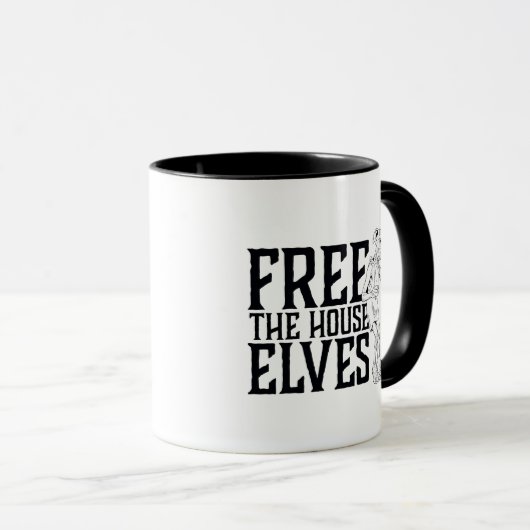 Mug Harry Potter | Libérez La Maison Elves (Devant droit)