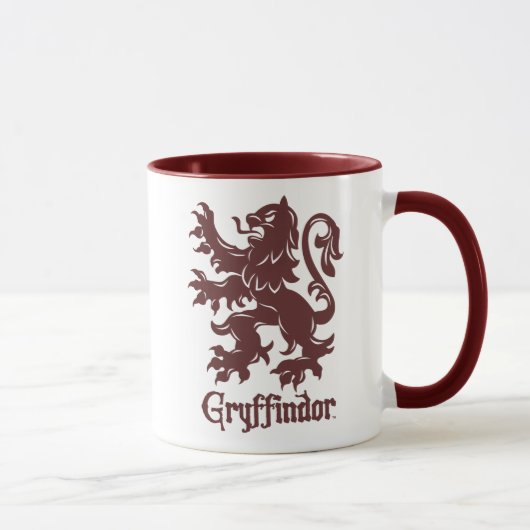 Mug Harry Potter | Lion Graphique de Gryffindor (Droite)