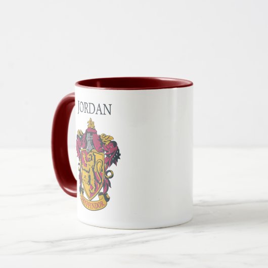 Mug Harry Potter | Maison Gryffindor | Ajouter Votre N (Devant gauche)