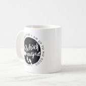 Mug Harry Potter | Marauder's Map Charms Typography (Devant gauche)