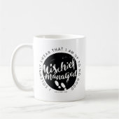 Mug Harry Potter | Marauder's Map Charms Typography (Gauche)