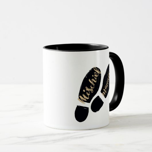 Mug Harry Potter | MISCHIEF MANAGED™ Mappage Empreinte (Devant droit)