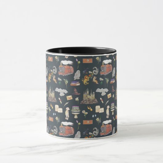 Mug HARRY POTTER™ | Motif icônes (Centre)