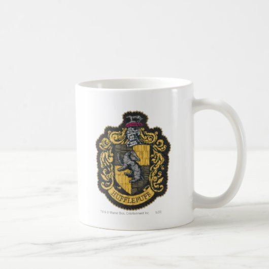 Mug Harry Potter | Patch de crête de Hufflepuff (Droite)
