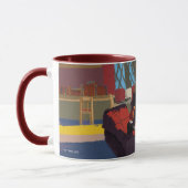 Mug HARRY POTTER™, Ron & Hermione dans la salle commun (Gauche)