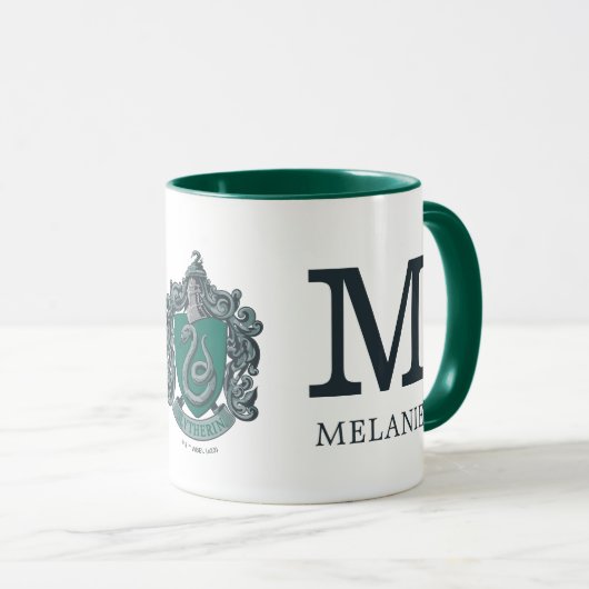 Mug Harry Potter | Slytherin Crest Green (Devant droit)