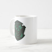 Mug Harry Potter| Slytherin House Pride Crest (Devant gauche)