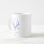 Mug Harry Potter Spell | Croquis de Stag Patronus (Devant gauche)