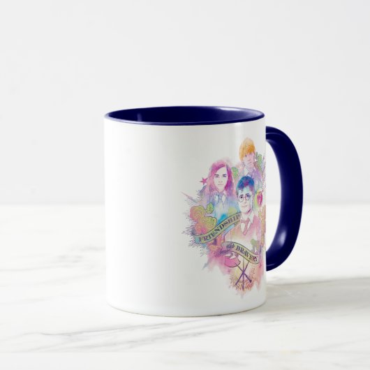 Mug Harry Potter Spell| Harry, Hermione et Ron Waterc (Devant droit)