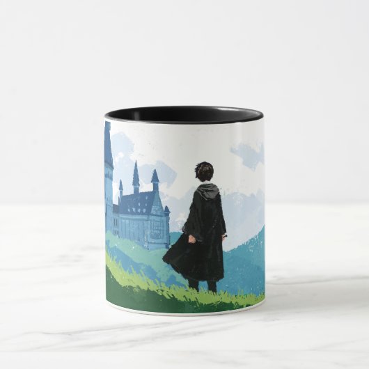 Mug HARRY POTTER™ Surplombant le château HOGWARTS™ (Centre)